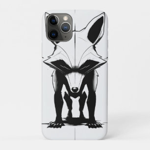 Case-Mate iPhone Case Gras Fox Silhouette - Monochrome Animal Art