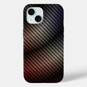 Coque Pour iPhone 15 Grat métallique dégradé