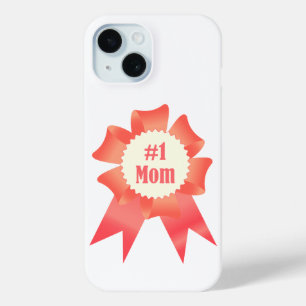 Coque Pour iPhone 15 Gratitude Numéro Une maman lauréat du prix ruban