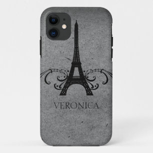 Coques Pour iPhone Gray Vintage French