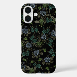 Coque Pour iPhone 16 Green Earth Flowers