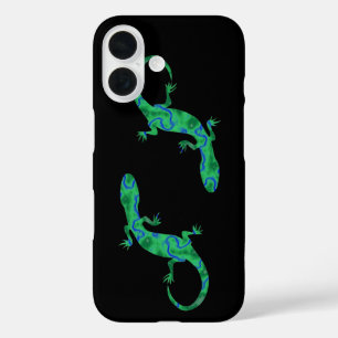 Coque Pour iPhone 16 Green Gecko