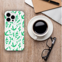 Green leaves Pattern