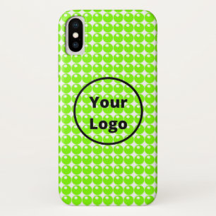 Case-Mate iPhone Case Green sphere circles white