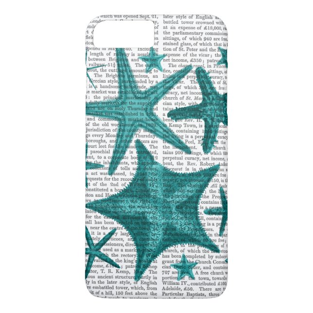 Coques Case-Mate iPhone Green Starfish Collection 2 (Dos)
