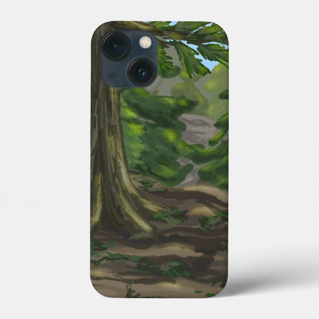 Coques Case-Mate iPhone Green Woods (Verso)