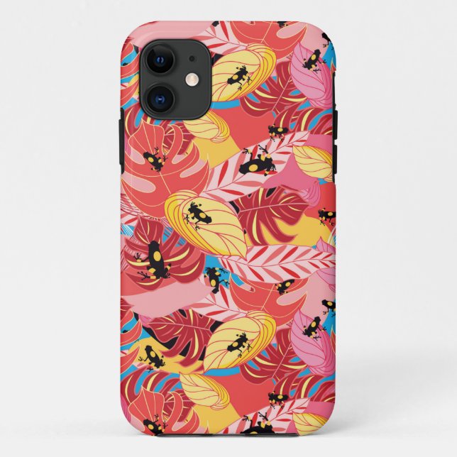 Coques Case-Mate iPhone Grenouille de la jungle (Dos)