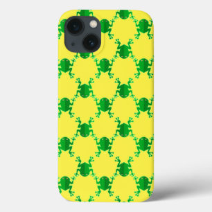iPhone 13 Coque Grenouilles mignonnes de bande dessinée