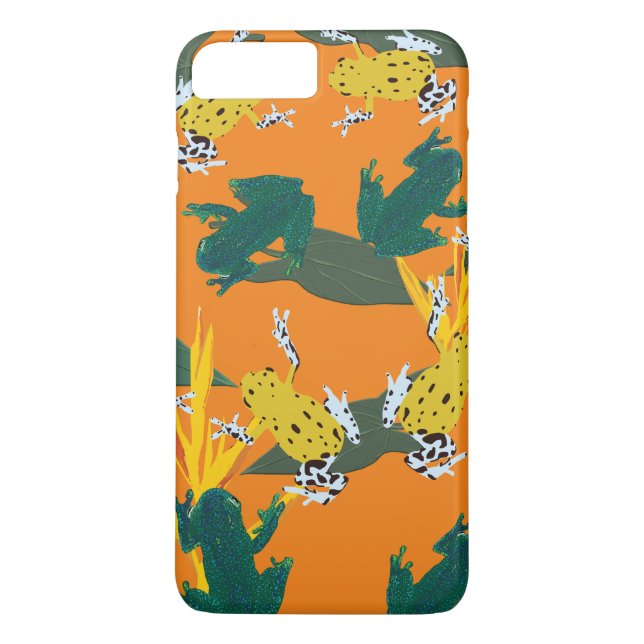 Coques Case-Mate iPhone Grenouilles tropicales (Dos)