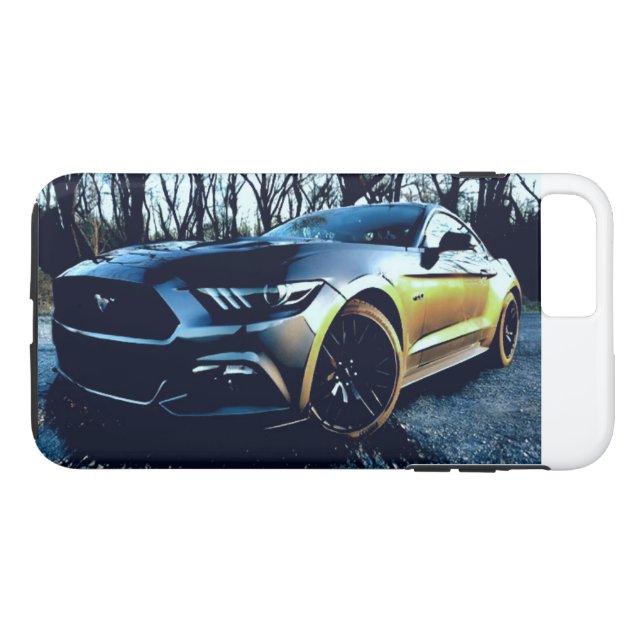 Coques Case-Mate iPhone Grey 2017 Mustang GT (Dos (Horizontal))