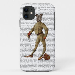 Coque iPhone 11 Greyhound Fencer Dark Full 2