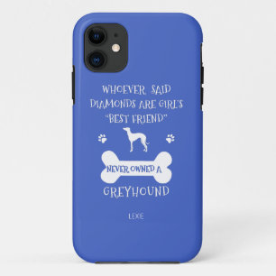 Case-Mate iPhone Case Greyhounds est le meilleur ami d'une fille