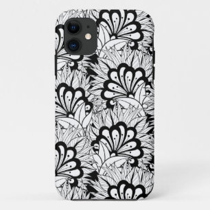 Etui iPhone Case-Mate Griffonnage de motif de fleur