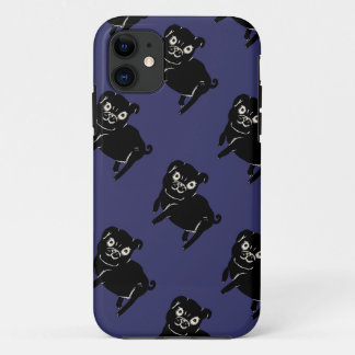 Coque iPhone 11 Griffonnage de Puggy