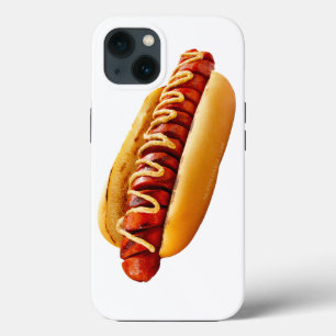 Case-Mate iPhone Case Grill à petit pain de viande tranchée moutarde pou