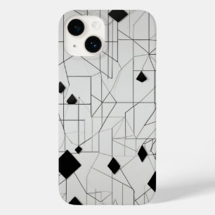 Coque Pour iPhone 14 Grille diamant