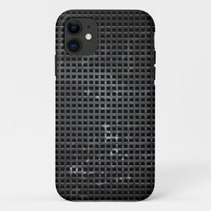 Coques Pour iPhone Grille en polymère renforcé de fibre de carbone