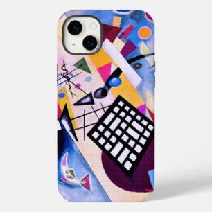 Coque Pour iPhone 14 Plus Grille noire - Kandinsky
