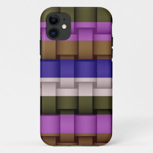 Coque Case-Mate Pour iPhone Grilles arc-en-ciel Vintages design moderne