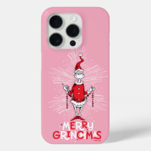 Coque iPhone 15 Pro Grinch Joyeux Grinchmas