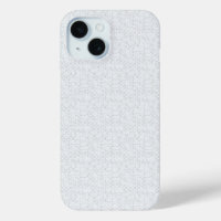 Gris Clair Floral Géométrique | Motif Été Moderne