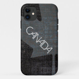 Case-Mate iPhone Case Gris de cool sur la caisse canadienne noire de