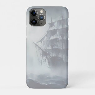 Case-Mate iPhone Case Gris, Gris Brouillard Pirate Navire 2