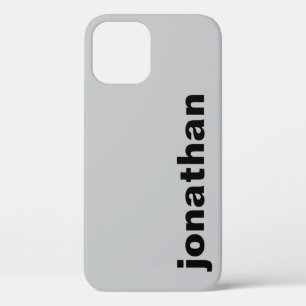 Case-Mate iPhone Case Gris monographique moderne