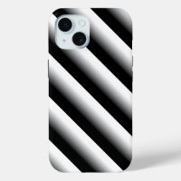 Gris noir et blanc rayé