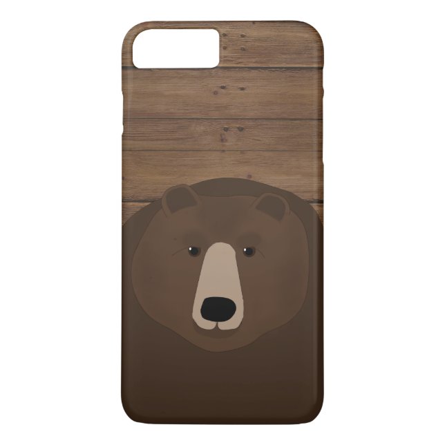 Coques Case-Mate iPhone Grizzly Bear Apple iPhone 7 Plus, (Dos)