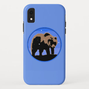 Case-Mate iPhone Case Grizzly Bear en hiver - Art original de la faune