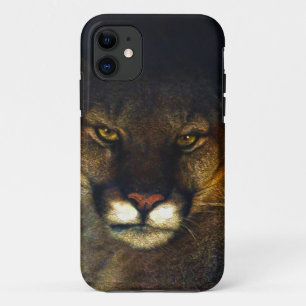 Case-Mate iPhone Case Gros Chat Cougar Mountain Lion Art Design