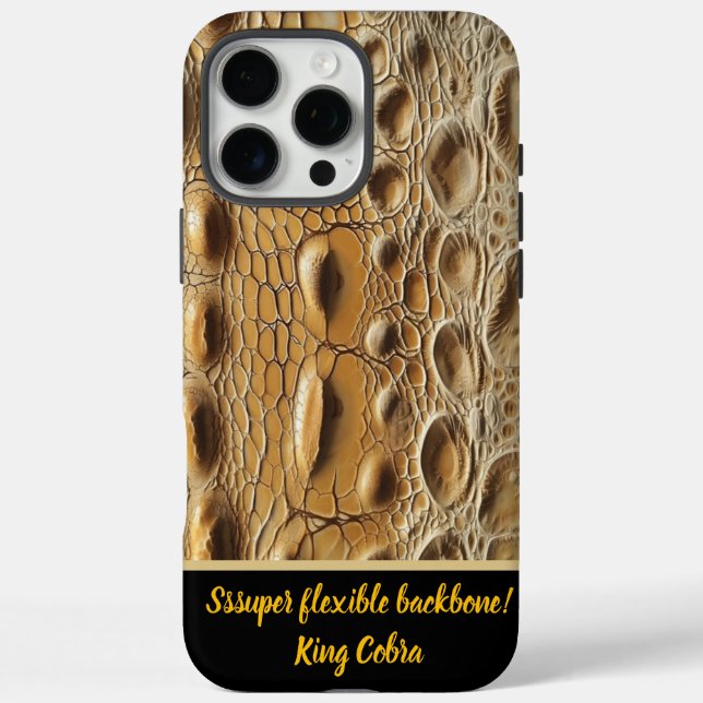 Coques Case-Mate iPhone Gros plan de la texture délicate de serpent (Verso)
