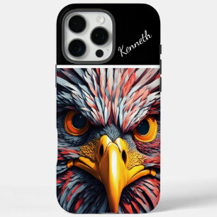 Coques iPhone 16 Pro Max Gros plan de l'aigle majestueux