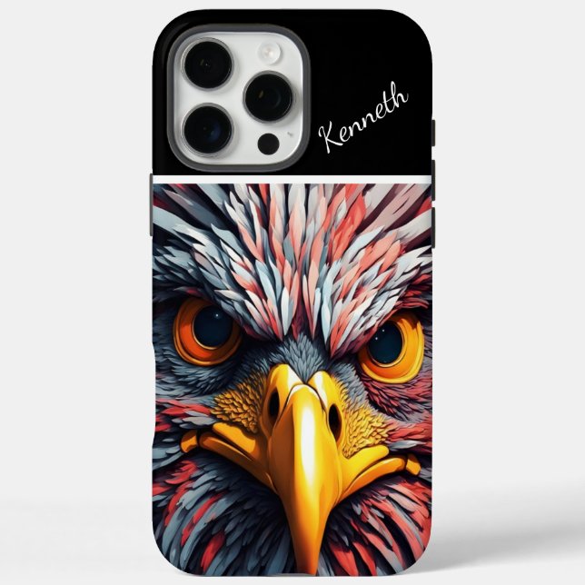 Coques Case-Mate iPhone Gros plan de l'aigle majestueux (Verso)