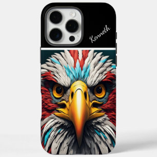 Coques iPhone 16 Pro Max Gros plan de l'aigle majestueux