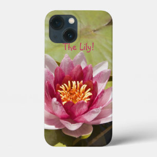iPhone 13 Mini Case Gros plan de l'eau rose