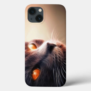 Case-Mate iPhone Case Gros Plan Visage De Chat Esthétique Aux Yeux Color