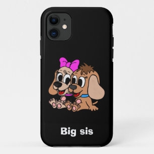 Case-Mate iPhone Case Grosse sis, chiot de caniche, jour d'appréciation