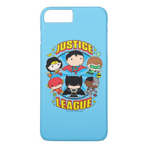 Coques Pour iPhone Groupe de la Ligue de la justice de Chibi