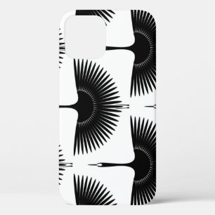 Case-Mate iPhone Case Grue gracieuse : Motif d'oiseaux orientaux