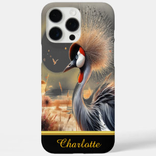 Coques iPhone 16 Pro Max Grue gracieuse se tient en évidence