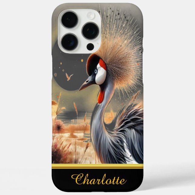 Coques Case-Mate iPhone Grue gracieuse se tient en évidence (Verso)