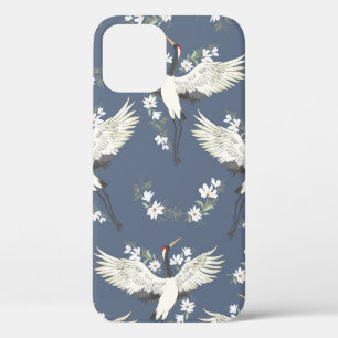 Case-Mate iPhone Case grue, motif, illustration vintage oiseau volant f