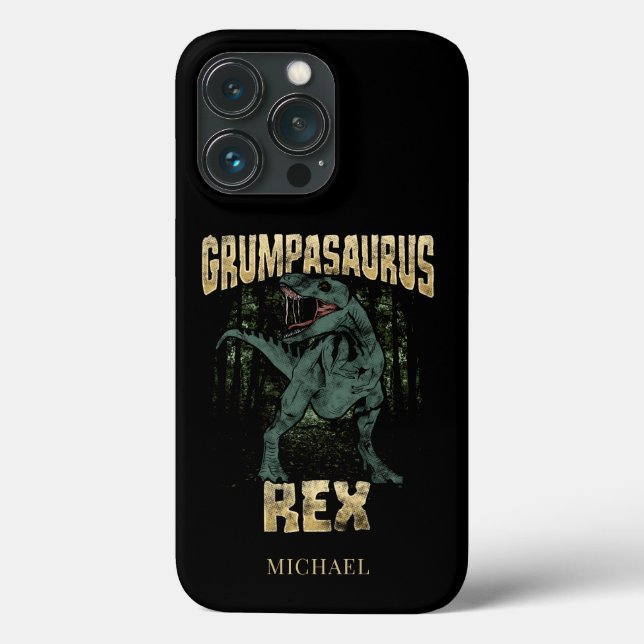 Coques Case-Mate iPhone Grumpasaurus Rex Dinosaur T Rex Grandpa (Verso)