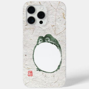 Coque iPhone 15 Pro Max Grumpy Grenouille japonaise crapaud 19ème siècle