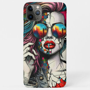 Case-Mate iPhone Case Grunge Art   Femme fracturée Abstraite