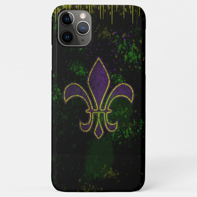 Coques Case-Mate iPhone Grunge Goth Mardi Gras (Dos)