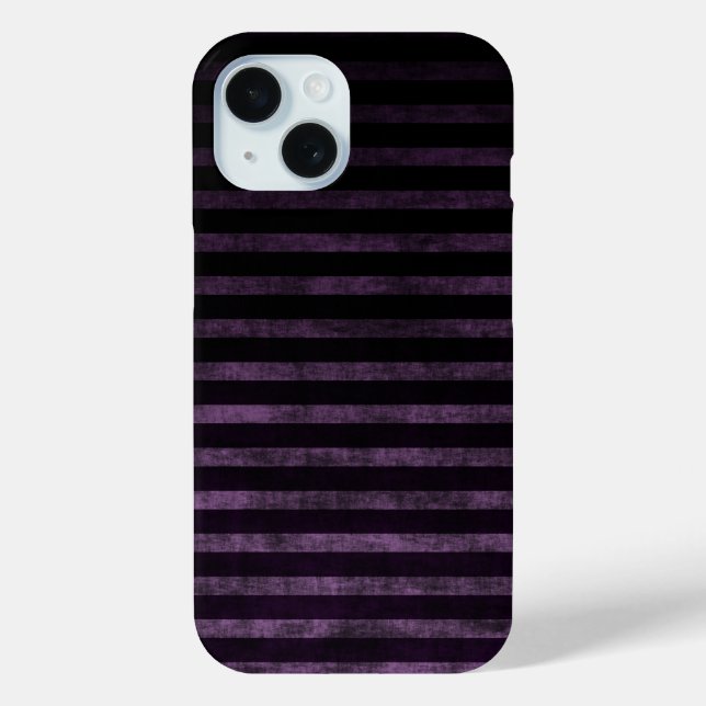 Coques Case-Mate iPhone Grunge Ombre noir et violet (Verso)