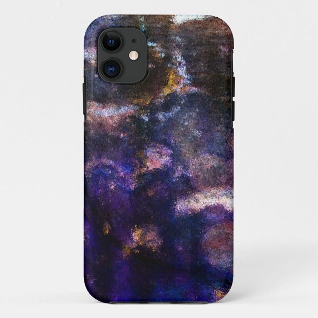 Coques Case-Mate iPhone Grunge pourpre (Dos)